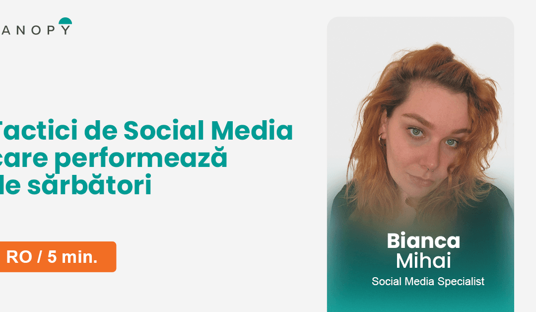 Tactici de social media care performează de sărbători